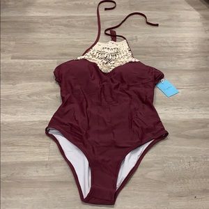 Cupshe one piece bathing suit